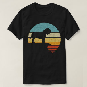 Neapolitanischer Mastiff-Besitzer Retro Vintage Hu T-Shirt