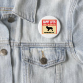 Neapolitanischer Mastiff Button (Beispiel)