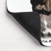 Neapolitanischer Mastiff Mousepad (Ecke)