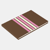 Neapolitanisches Gästebuch (Braun, Rosa & Creme) (Ecke)