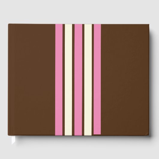 Neapolitanisches Gästebuch (Braun, Rosa & Creme) (Vorderseite)