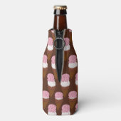Neapolitanstich Eiscreme Cones 2-BOTTL COOLER Flaschenkühler (Flasche Rückseite)