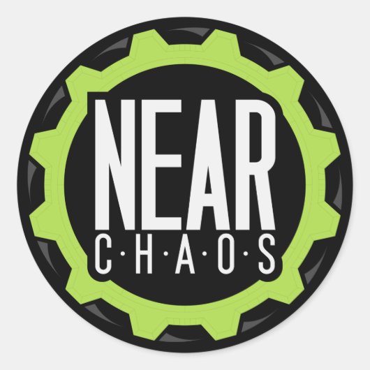 Near Chaos Sticker (Vorderseite)