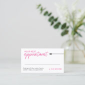 Neat Arrow heiß rosa Minimaler nächster Termin (Stehend Vorderseite)
