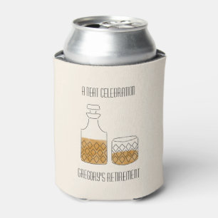 Neat Celebration Whiskey Retirement Gastgeschenk Dosenkühler