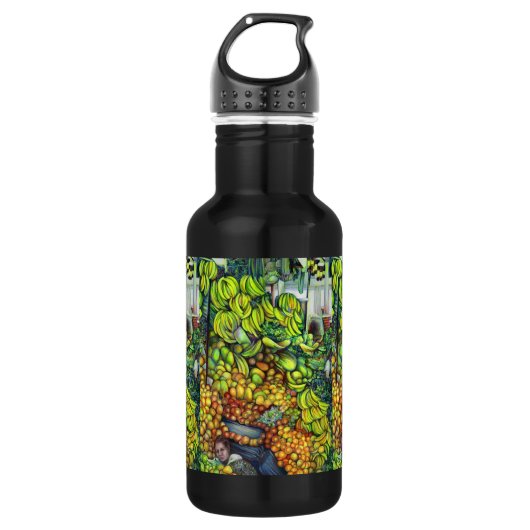 Neat, Sweet and in Side Pocket, Mexiko Edelstahlflasche (Vorderseite)