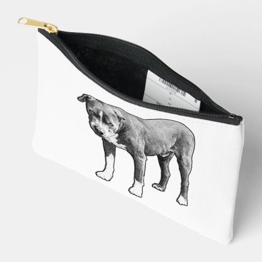 Neat Zips, gepunkteter Flair Zubehörtasche (Offen)