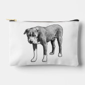 Neat Zips, gepunkteter Flair Zubehörtasche (Vorderseite)