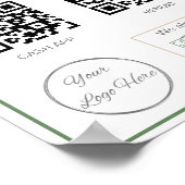 Neatalis 2 QR-Codes Business Scan zu bezahlen Poster (Ecke)