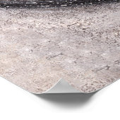 Neatral abstrakte Wabi sabi japandi Wandkunst Poster (Ecke)