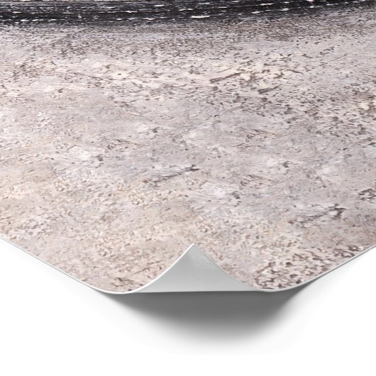 Neatral abstrakte Wabi sabi japandi Wandkunst Poster (Ecke)