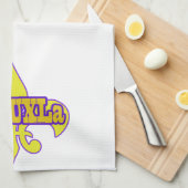 NEAUXLa Lilien-Küchen-Tuch Handtuch (Viertel Falte)