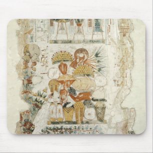 Nebamun, das Angebote von seinem Sohn empfängt Mousepad