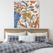 Nebamun Jagd in den Sümpfen mit seiner Ehefrau Leinwanddruck (Insitu (Schlafzimmer))