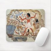 Nebamun Jagd in den Sümpfen mit seiner Ehefrau Mousepad (Mit Mouse)
