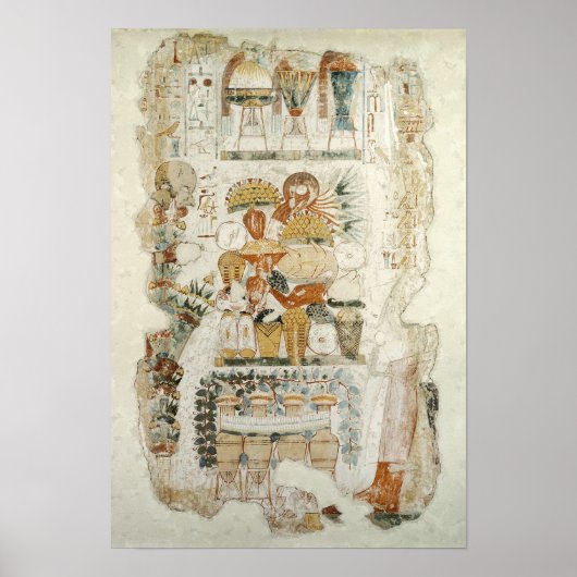 Nebamun receiving offerings from his son poster (Vorne)