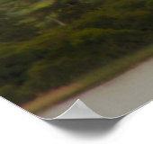 Nebel am Grossen Elche See in den Adirondacks Poster (Ecke)