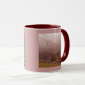 Nebel am Wasserrad Tasse (VorderseiteRechts)