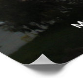 Nebel an der Küste und Rauch Poster (Ecke)