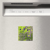 Nebel an der Netzplatine des Computergeek Magnet (In Situ (Geschirrspüler))