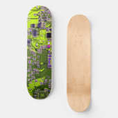 Nebel an der Netzplatine des Computergeek Skateboard (Vorderseite)