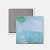 Nebel an der Themse (von Claude Monet) Magnet (Vorderseite/Rückseite)