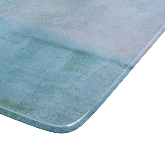 Nebel an der Themse (von Claude Monet) Schneidebrett (Ecke)