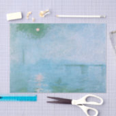Nebel an der Themse (von Claude Monet) Seidenpapier (Handwerk)