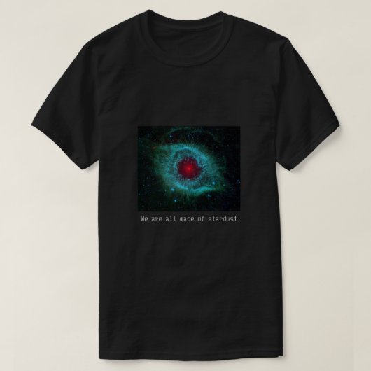 Nebel astronomische Wissenschaftsziffer T-Shirt (Design vorne)