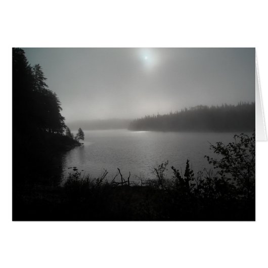 Nebel auf Cleveland Lake (Vorderseite (Horizontal))
