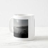 Nebel auf Cleveland Lake Kaffeetasse (Vorderseite Links)