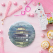 Nebel auf dem Golden Pavillon Pappteller (Party)