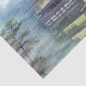 Nebel auf dem Golden Pavillon Seidenpapier (Ausschnitt)