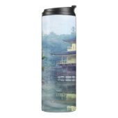 Nebel auf dem Golden Pavillon Thermosbecher (Nach links gedreht)