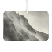 Nebel auf den Felsen Autolufterfrischer (Rückseite)