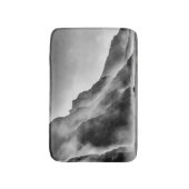 Nebel auf den Felsen Badematte (Vorderseite Vertikal)
