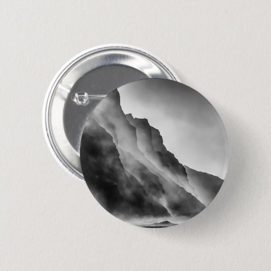 Nebel auf den Felsen Button (Vorne & Hinten)