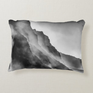 Nebel auf den Felsen Dekokissen
