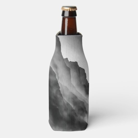 Nebel auf den Felsen Flaschenkühler (Flaschenvorderseite)