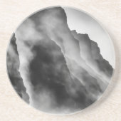 Nebel auf den Felsen Getränkeuntersetzer (Vorne)