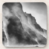Nebel auf den Felsen Getränkeuntersetzer (Vorderseite)
