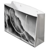 Nebel auf den Felsen Große Geschenktüte (Rückseite Schrägansicht)