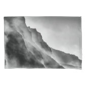 Nebel auf den Felsen Kissenbezug (Vorderseite)