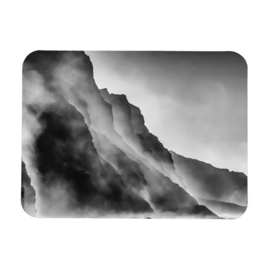Nebel auf den Felsen Magnet (Horizontal)