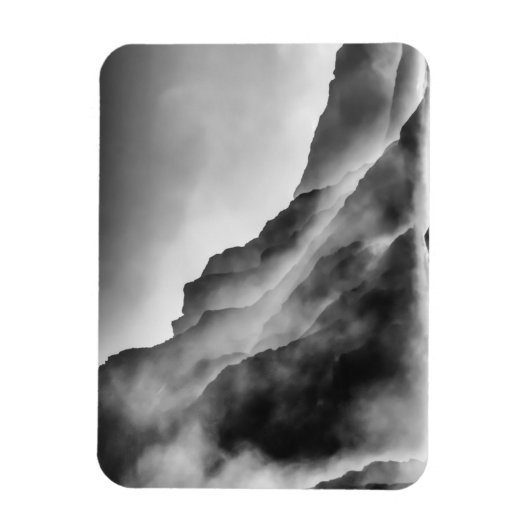 Nebel auf den Felsen Magnet (Vertikal)