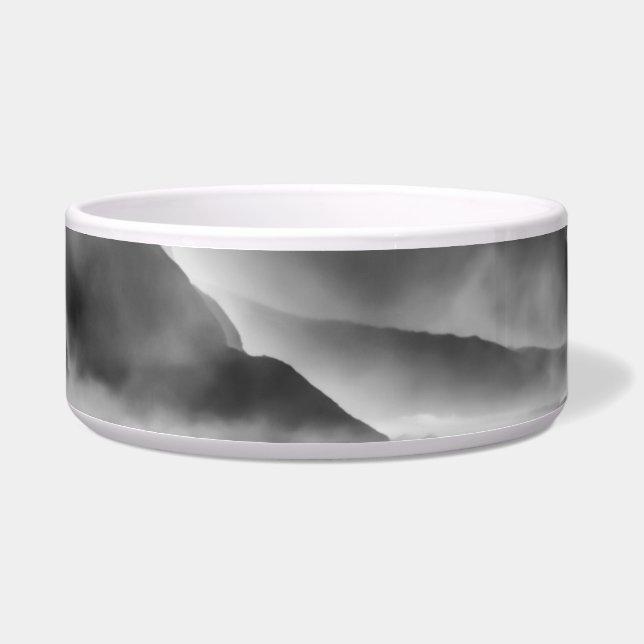 Nebel auf den Felsen Napf (Rechts)