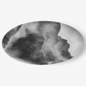 Nebel auf den Felsen Pappteller (Schrägansicht)