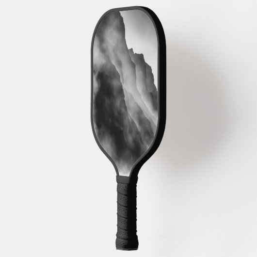 Nebel auf den Felsen Pickleball Schläger (Links)