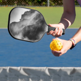 Nebel auf den Felsen Pickleball Schläger