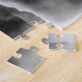 Nebel auf den Felsen Puzzle (Seite)